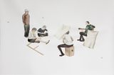 Musician Painter and Author by Zhai Liang contemporary artwork works on paper