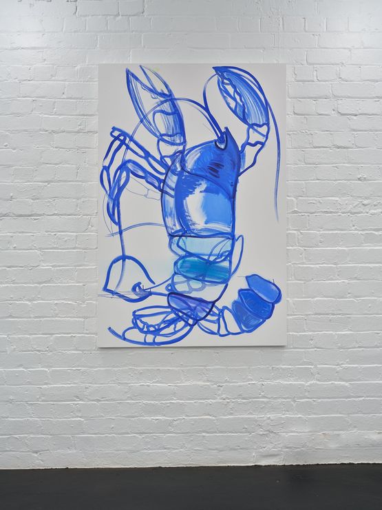 Click Hiss Rasp Howl by Anoushka Akel contemporary artwork Painting