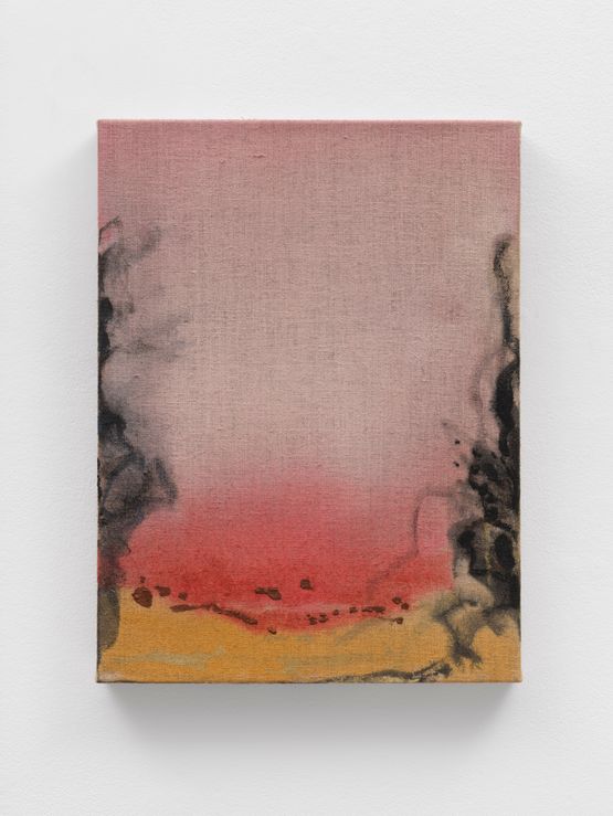 Pink Sky by Leiko Ikemura contemporary artwork Painting