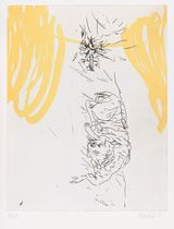 Schlafende Hunde by Georg Baselitz contemporary artwork print