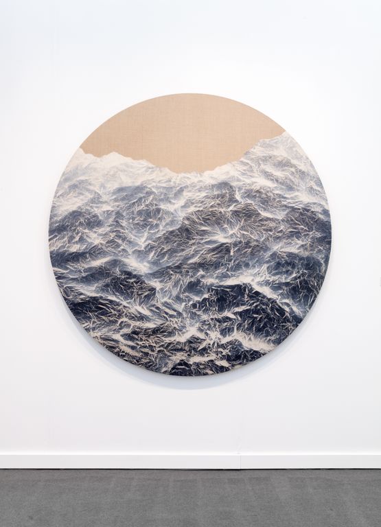Cyano-Collage 125 by Wu Chi-Tsung contemporary artwork Painting