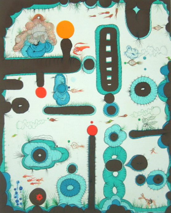 Diggingbegging by Seung Yul Oh contemporary artwork Painting