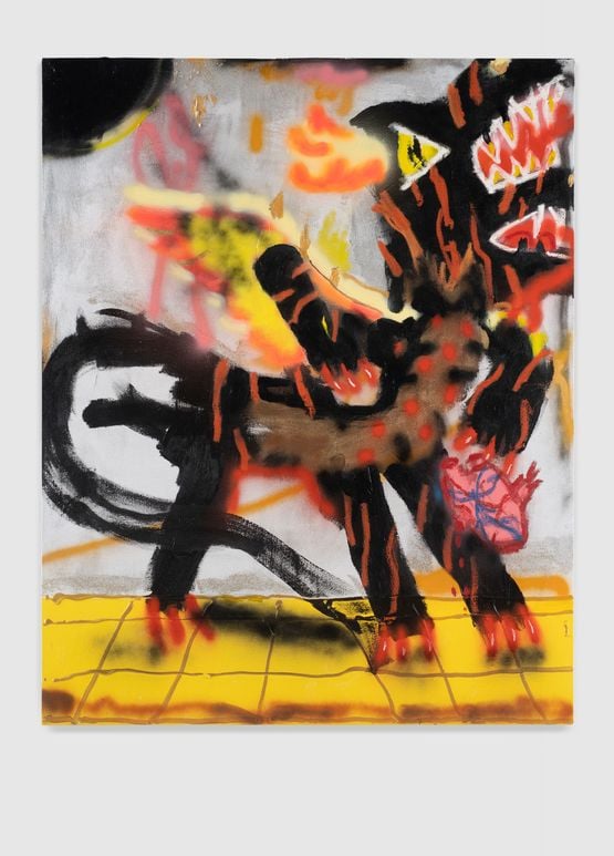 Rescuing The Heart by Robert Nava contemporary artwork Painting