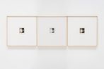 One and Three Polaroids after Kosuth One and Three Chairs 1965 by Ivan Franco Fraga contemporary artwork Painting