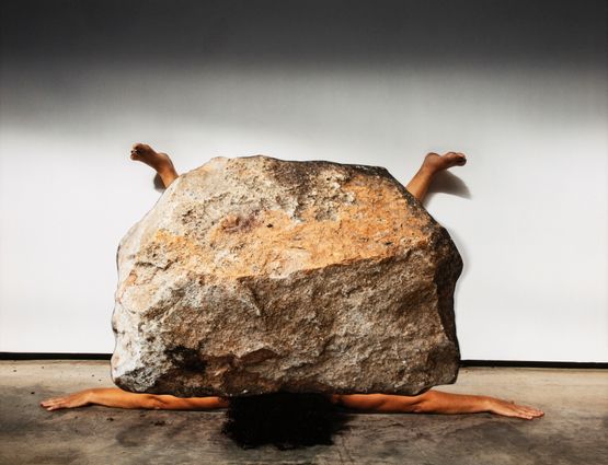 Ingapirca Piedra 8 by Karina Aguilera Skvirsky contemporary artwork Print
