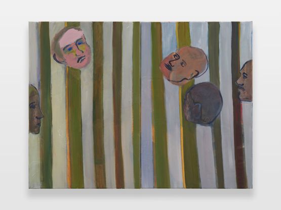 The Loss of Pan - Arabism by Rosalind Nashashibi contemporary artwork Painting