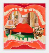 Lip Service by Allison Katz contemporary artwork painting