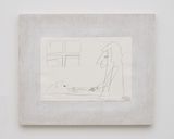 Nursing by Tenki Hiramatsu contemporary artwork drawing works on paper