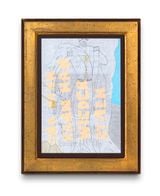 Breath Exercise by Anais Horn contemporary artwork drawing works on paper