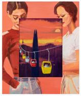 Cableway of the Heart by Li Qing contemporary artwork painting