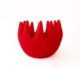 Red bowl 2 by Rhandzu Vermeulen contemporary artwork sculpture