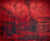 The Island VI by Brook Andrew contemporary artwork mixed media