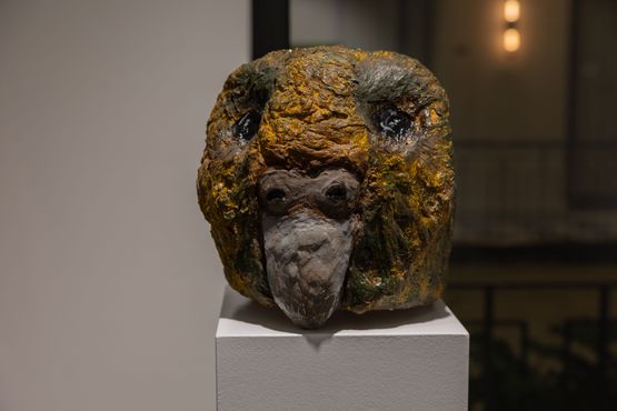 Kakapo by Sabina Jafar contemporary artwork Sculpture