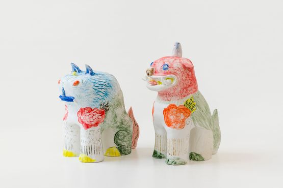 KomainuAUn 2 by Naoki Koide contemporary artwork Sculpture