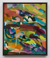 living in anymore by Marley Freeman contemporary artwork painting