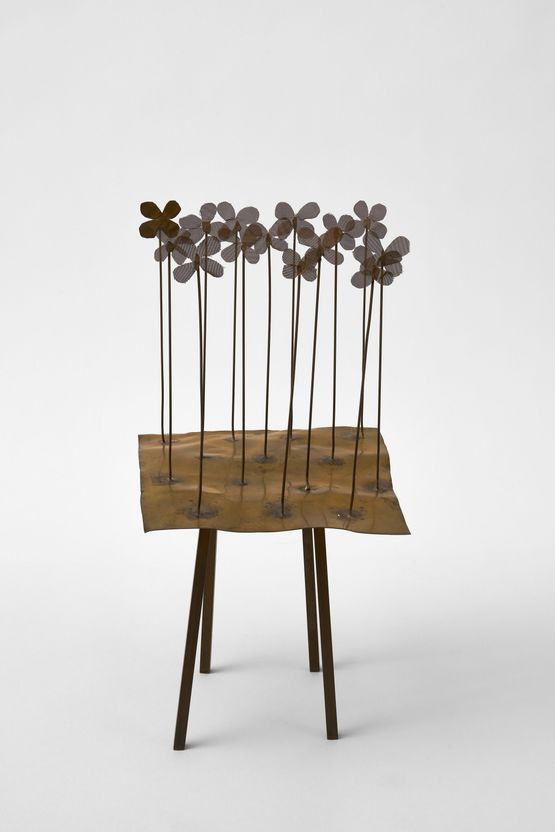Campo di violette Violets Field by Fausto Melotti contemporary artwork Sculpture