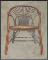 Cane Chair 3 by ZHENG YUNHAN contemporary artwork painting