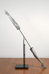 Instrument Touching and Pointi by Julie Rrap contemporary artwork sculpture