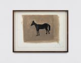 Burrinho solitario by Nilda Neves contemporary artwork works on paper