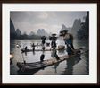Yangshuo Cormorant Fishermen Li River Yangshuo Guilin Guangxi China by Jimmy Nelson contemporary artwork Photography