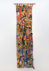 Color of Life No. 2 by Santi Wangchuan contemporary artwork textile