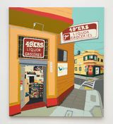 Glen Park Liquor Store by Hilary Pecis contemporary artwork painting works on paper