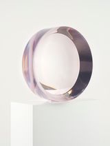 Untitled parabolic lens by Fred Eversley contemporary artwork sculpture