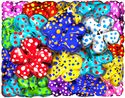Flowers with Dots by Philip Colbert contemporary artwork Painting