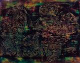 Landscape of Purple and Emerald Exercise by Su Meng-Hung contemporary artwork painting