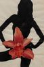Flower Girl by Idelle Weber contemporary artwork Works on Paper