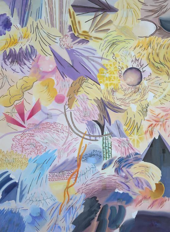 Series1 by Woo Tae Kyung contemporary artwork Painting