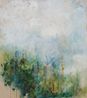 La fin de la Mousson des fougeres by Myonghi Kang contemporary artwork Painting