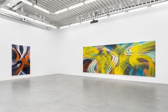 Contemporary art exhibition Andrea Marie Breiling The Swallow at Almine Rech Brussels Belgium