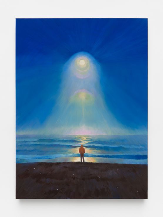As True As Bone Vatnajokull by Caleb Hahne Quintana contemporary artwork Painting