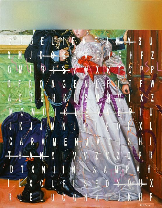Too Bad to be True 1 by Rosit Mulyadi contemporary artwork Painting