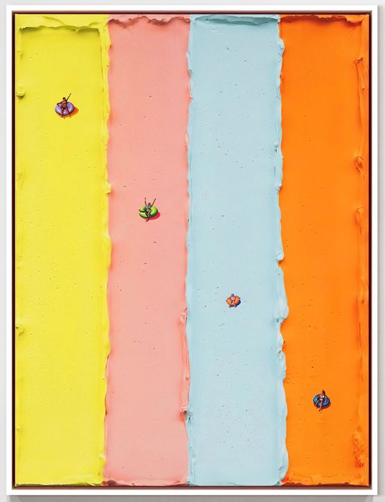 Slippery When Wet by Werner Bronkhorst contemporary artwork Print