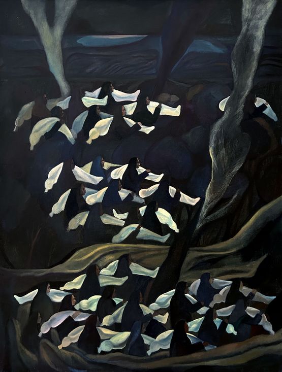 We Still Resist III by Vikrant Bhise contemporary artwork Painting