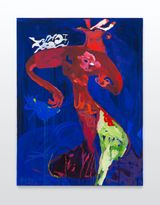 sway away what about now by Tom Polo contemporary artwork painting works on paper