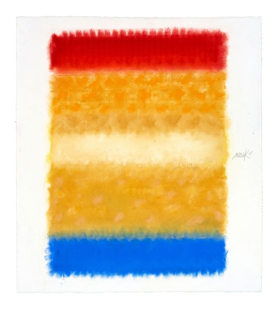 Untitled by Heinz Mack contemporary artwork Works on Paper