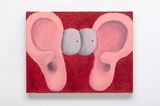 Talk Less Red by Felipe Barsuglia contemporary artwork painting