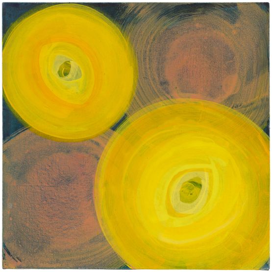 Untitled eye by Wang Jun contemporary artwork Painting