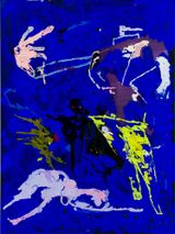 the rescuers by Tom Polo contemporary artwork painting