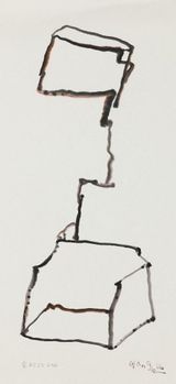 Boxes C 23 2016 by Wang Chuan contemporary artwork drawing works on paper