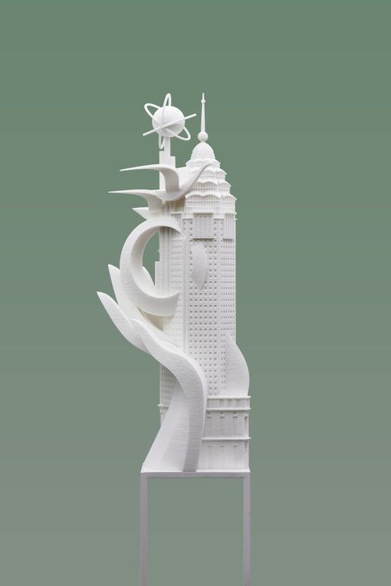 Shanghai Light Building by Cui Jie contemporary artwork Sculpture