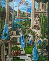 Intransitive Garden by NISKY contemporary artwork painting
