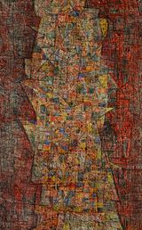 Homage to H Widayat 3 by Nasirun contemporary artwork painting