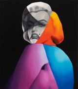 Technicolor by Teiji Hayama contemporary artwork painting works on paper