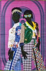 Lets Take a Picture by Emmanuel Kwaku Yaro contemporary artwork painting