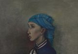 Sketch in Guishan Portrait of Li Jia by Mao Xuhui contemporary artwork painting works on paper