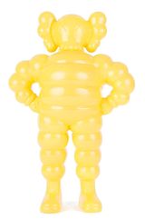 Chum Yellow by KAWS contemporary artwork sculpture